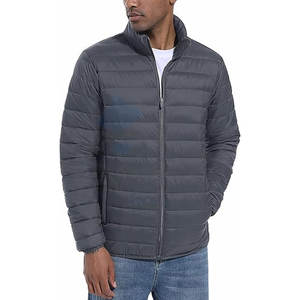 Chaqueta acolchada con aislamiento para hombre al por mayor abrigo de invierno ligero a prueba de viento repelente al agua nailon transpirable poliéster suave - Product Image 2