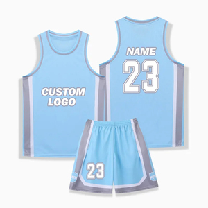 Uniforme de Baloncesto Juvenil Personalizado Reversible por Sublimación, Conjuntos de Ropa de Baloncesto de Nuevo Estilo, Mejor Precio - Product Image 2