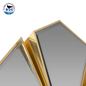 Daphoco Manufacturer Wholesale Crackie Glass <b>Round</b> Modern <b>Wall</b> <b>Mirror</b> for Bedroom Living Room Apartment Office Building Vietnam - Product Image 5