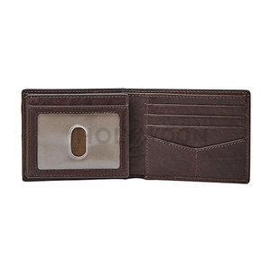 Portefeuille en cuir de luxe pour homme avec plusieurs porte-cartes, intérieur spacieux, pliable, écologique, léger, de qualité supérieure - Product Image 3