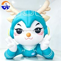 Mascotte gonflable géante du petit dragon 2026, produit publicitaire utilisable pour la décoration d'événements et les spectacles commerciaux
