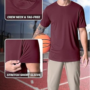 T Shirt <b>Men's</b> T-shirt 100% Cotton Good and Comfortable <b>Mans</b> Wear Plus Size Top Quality Manufacturerby <b>Dress</b> Sports - Product Image 5