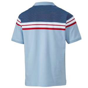 Polo <b>Shirts</b> for <b>Men</b> Short Sleeve Textured Polo tees <b>Shirt</b> Slim Fit pure cotton fabric unisex Summer <b>Collared</b> T <b>Shirt</b> <b>with</b> Pocket - Product Image 4