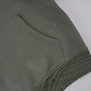 Sudadera con capucha de lana orgánica para hombre Sudaderas con capucha personalizadas de algodón orgánico para hombre Sudadera con capucha orgánica - Product Image 5