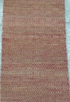 High Quality Eco-Friendly Handwoven Wool Cotton Floral Pattern Area Rug Flat Weave Jacquard Technics Pet Friendly Runner Mat for