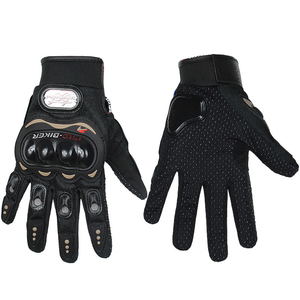 Guantes de moto de dedo completo de primera calidad con función de pantalla táctil antideslizante transpirable reforzado Palma deportes al aire libre ajuste seguro - Product Image 2