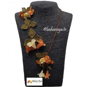 Collar de moda de otoño İğne Oyası Çan Kolye - Product Image 1