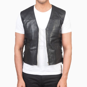 2024 nouveauté gilet en cuir pour hommes conçu en usine vêtements d'extérieur respirants pour les Offre Spéciale d'hiver - Product Image 3