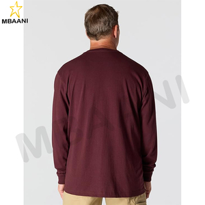 Camiseta de Manga Larga con Bolsillo para Hombre, Ropa de Trabajo - Product Image 3