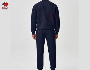 Sweat-shirts personnalisés pour hommes avec logo personnalisé, conception ODM OEM, coupe classique, vêtements décontractés, spécial hiver - Product Image 3