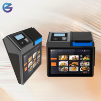 Z100 10.1 pouces + 2.8 pouces double écran tablette Android Smart POS Terminal imprimante thermique intégrée et Scanner systèmes de point de vente