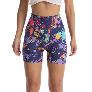 Shorts Deportivos de Cintura Alta para Mujer, Transpirables, Lavados, Estilo Hip Hop, para Ejercicio, Yoga y Ciclismo - Product Image 3