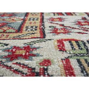 Alfombra de Lana Anudada a Mano de Gran Tamaño, Diseño Vintage con Medallón Rojo y Naranja, Rectangular y con Diseño de Patchwork para Sala de Estar -Pae-2432 - Product Image 3