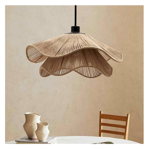 Pantalla de bambú de diseño moderno hecha a mano personalizada al por mayor que combina artesanía tradicional con estilo contemporáneo - Product Image 3