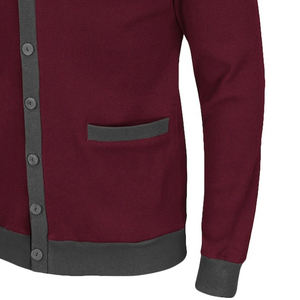 เสื้อคาร์ดิแกนถักลายโลโก้มหาวิทยาลัยเท็กซัสและม. มีโลโก้ด้านหน้า - Product Image 6