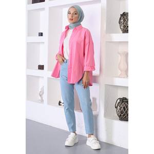 Pantalones Casuales con Estampado y Detalle de Piedras - Product Image 1