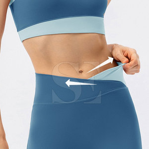 ชุดโยคะเอวสูงของผู้หญิงชุดเล่นโยคะเอวสูงกำหนดโลโก้ได้เอง - Product Image 6