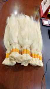 Extensiones de cabello humano vietnamita virgen natural brasileño indio y crudo sin procesar Paquetes de estilo de onda suave Remy sin costuras - Product Image 3