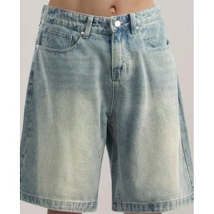 2021 nuevo verano alta calidad 100% algodón Denim Vintage hombres pantalones cortos Casual negocios Social cintura elástica 10 colores bordado - Product Image 1