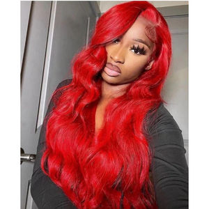 Pelucas de cabello humano baratas pelucas delanteras de encaje India pelucas de cabello humano frontal de encaje HD transparente para mujeres negras - Product Image 3