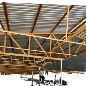 Système de toiture en acier Eratek EC100.100, poutre légère G550, norme JIS, poutre de toiture en acier pour maison résidentielle, légère - Product Image 1