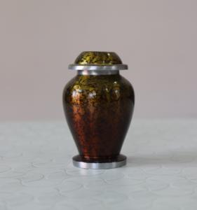 Urna Funeraria de Aluminio Estilo Americano (Diseño de Corazón) para Mascotas, de Alta Calidad, Metal de Lujo, Personalizable, para Guardar Cenizas - Product Image 6