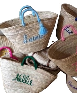 Hand Crafted60%Off Customized <b>Straw</b> <b>Bags</b> Personalized WEDDING GUEST GIFT Beach <b>Bags</b> Direct From Indian Supplier - Product Image 1
