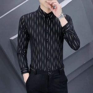 High Quality Spandex/Cotton Custom Print Logo Vintage XL Customizable Satin Print Breathable Eco-Friendly Knitted Casual V-<b>neck</b> - Product Image 2
