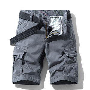 Casual Wear <b>Shorts</b> for <b>Men</b> Custom Elasticated Waist Cargo <b>Shorts</b> Premium Quality <b>Green</b> Cotton 100% Plus Size <b>Men's</b> <b>Shorts</b> - Product Image 3