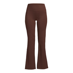 กางเกงโยคะเอวสูงขาบานเอวยางยืดกางเกงออกกำลังกายสำหรับผู้หญิงกางเกงเลกกิ้งออกกำลังกาย - Product Image 2