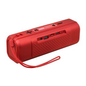 Suono forte rosso portatile per altoparlante con Radio FM Display LCD Cina origine universale compatibilità per la maggior parte dei telefoni cellulari - Product Image 2