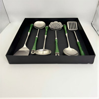 Ensemble de cuisine de conception nouvelle, ustensiles de cuisine, appareils de cuisine, ustensiles de cuisine en acier inoxydable pour servir en cuisine