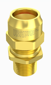 Presse-étoupe antidéflagrante à barrière de compression unique pour les installations électriques en zones dangereuses disponibles à un bon prix - Product Image 2