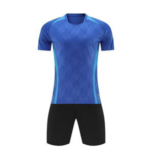 Yüksek Kaliteli Açık Mavi %100 Polyester Futbol Forması Takımları OEM Hizmeti Anti-Bakteriyel Hızlı Kuruyan Hafif Unisex Çok Satan - Product Image 2