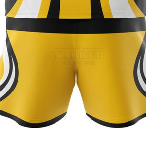 Professionnel 100% Polyester Rugby Football Uniforme Confortable À Séchage Rapide Ensemble Respirant Vêtements De Sport - Product Image 6