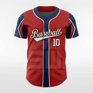 Uniforme de Béisbol Personalizado de Alta Calidad, Ligero, Transpirable, Talla Grande, Secado Rápido, MOQ Bajo - Product Image 2