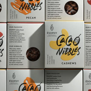 Custom High-End <b>Chocolate</b> Soap Cashew Packaging <b>Small</b> MOQ Brand Design Paper Folders <b>Boxes</b> - Product Image 3