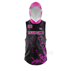 Uniforme de Flag Football en Oferta, Jersey con Impresión por Transferencia de Calor, Talla Grande, Transpirable, Ligero, 100% Poliéster, Pantalones Cortos, MOQ Bajo - Product Image 4