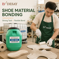 Émulsion d'acétate d'éthylène GW-102H de qualité industrielle pour colle à chaussures à base d'eau, reliure de livres et placage de meubles