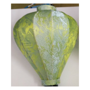 Linterna de seda de bambú tradicional Linterna de seda de Vietnam Linterna de tela de seda vietnamita colgante iluminada de Vietnam - Product Image 2