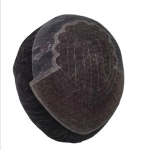 Peluca de Cabello Humano Q6 Yaki para Hombre, Tupé de Cabello Virgen Remy con Trama Única, Rizado Naturalizador Bangladash, Extensión de Cabello con Gorro Remi - Product Image 6