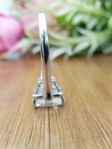 Luxury Women's 10K 18K Gold Classic Trendy Hip Hop Ring Emerald Cut Natural Diamond for Certified Wedding Party Anniversary - Product Image 6