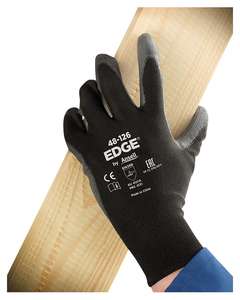 Ansell EDGE 48-126 Gants de travail en polyéthylène anti-coupure et résistants à l'abrasion Polyvalent pour les tâches légères Revêtement en PU Haute tactilité - Product Image 5