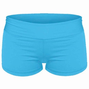 Shorts Deportivos de Mujer en Lona de Poliéster y Spandex, Cintura Elástica de Alta Calidad, Transpirables, de Secado Rápido, Color Sólido, Casuales, para Verano, Gimnasio y Fitness - Product Image 5