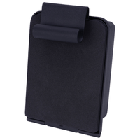 Boîte de rangement pour clés de voiture étanche de haute qualité avec construction en fer et alliage de zinc, couleur noire, pour une organisation sécurisée des clés