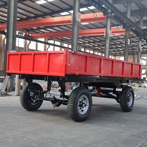 รถเทรลเลอร์รถแทรกเตอร์ขนาด3-7ตัน4ล้อสำหรับฟาร์มรถพ่วงอเนกประสงค์ - Product Image 3