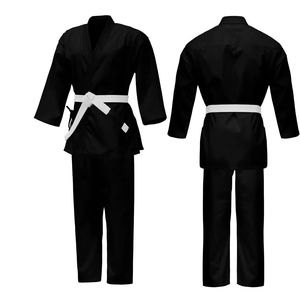 Kimono de Jiu-Jitsu, uniforme de karaté personnalisé pour la pratique des arts martiaux, unisexe, en polyester/coton durable - Product Image 3