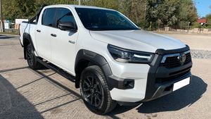 2023สำหรับ Toyota HILUX Double CAB 4x4 D-4D พร้อมหนังสีเข้มภายในแร็คหลังคาอลูมิเนียมอัลลอย - Product Image 4