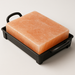 Vente en gros de blocs de sel de l'Himalaya de forme ronde carrée personnalisable Techniques sculptées à la main pour griller l'artisanat de cuisine - Product Image 1