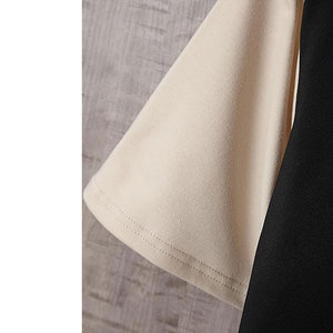 เสื้อพิมพ์ลายทางแขนสั้นของผู้ชายเสื้อยืดแขนสั้นลำลองแนวสตรีทเสื้อเบสบอลแฟชั่นปรับแต่งโลโก้ได้ - Product Image 4